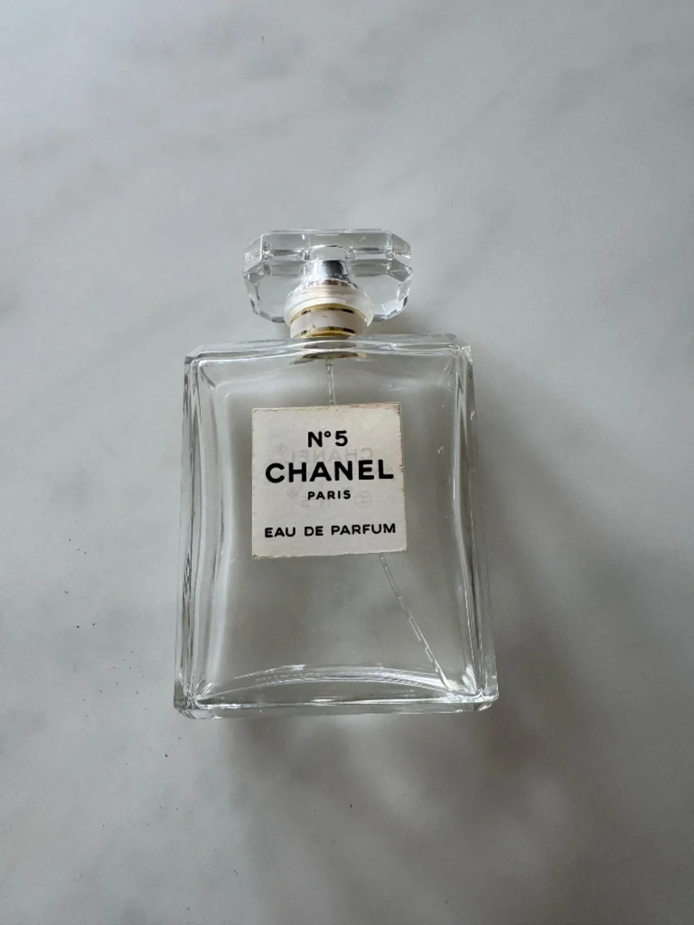 Chanel No 5 Empty 200ml Perfume Bottle